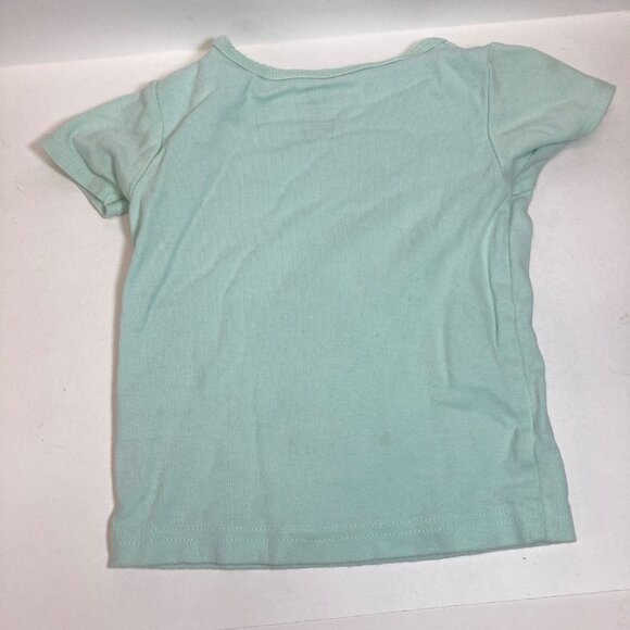 Carter's Just one You T-shirt Girls 18M 18 Months Mint Green Official Cupcake - Picture 2 of 5